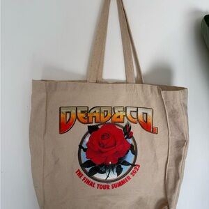 Dead and Co tote bag